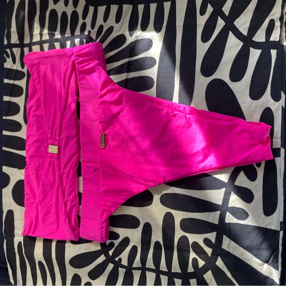 Meshki Vibrant Pink bikini set size M - Picture 3 of 5
